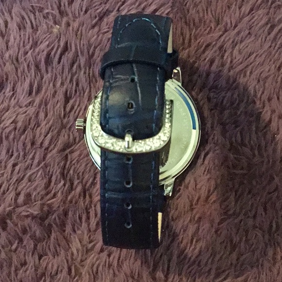 NEW Victoria Wieck Vintage & Navy Genuine Leather Strap Watch Watch - Picture 12 of 12